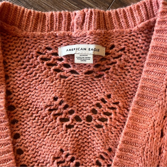 American Eagle Apricot Cardigan - Picture 3 of 8